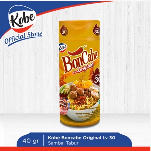 

Kobe Bon Cabe Sambal Tabur Level 30 40 Gram