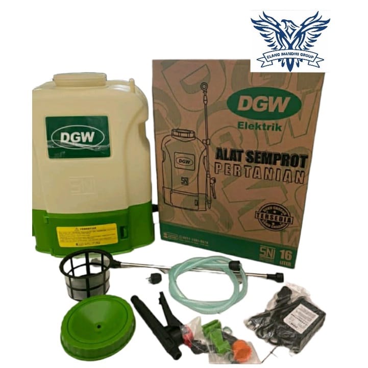 Sprayer Elektrik DGW 16L Alat Semprot Hama SNI Semprotan Berkualitas Tinggi