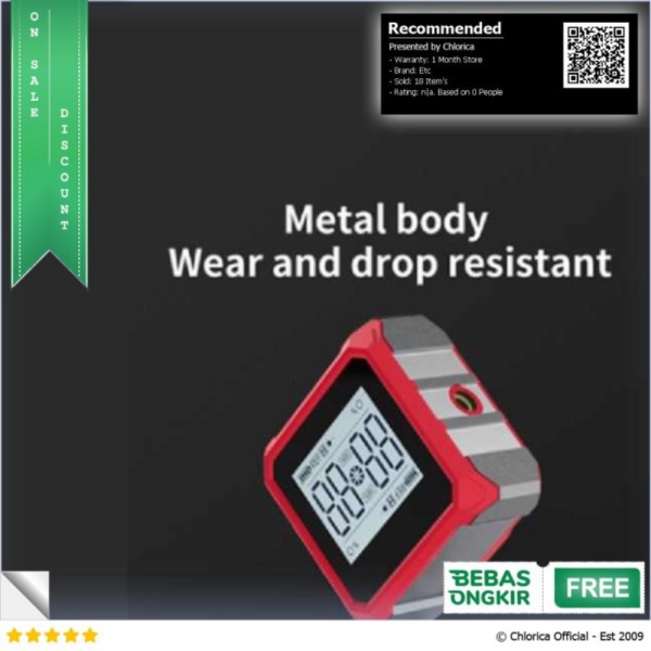 

Unik Redai Alat Ukur Sudut Kemiringan Digital Level Angle Measuring - DI2 - Merah Etc Diskon