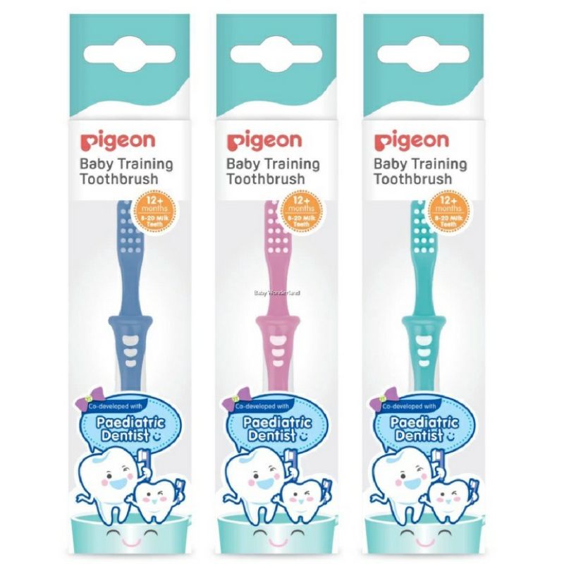 [LESSON 3] PIGEON Baby Training Tooth Brush Toothbrush Lesson Tahap 3 PIGEON Sikat Gigi Bayi Tahap 3