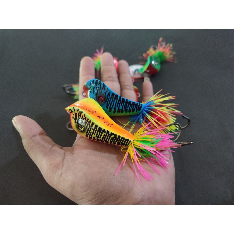 JUMP FROG TOPI KOBRA RETEL 4,5CM 5CM RJF LURE