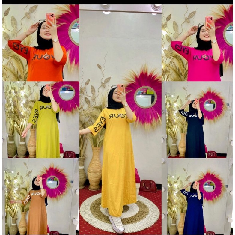 Gamis Kaos Your By Nabil/TERBARU/NABIL