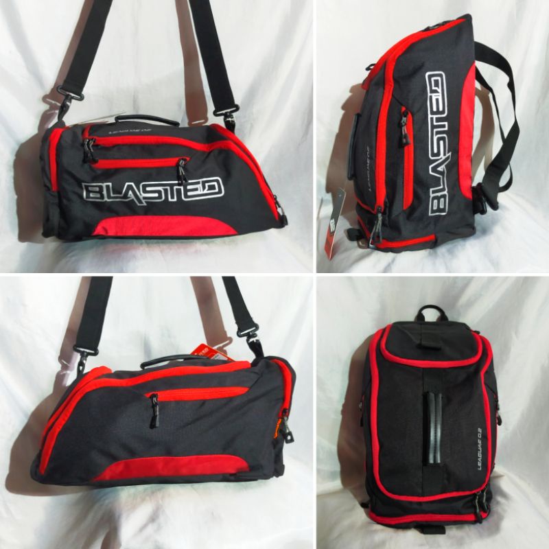 Tas olahraga - tas futsal - tas senam - tas travel mini Blasted 52BL02 Original multi fungsi selempang dan ransel