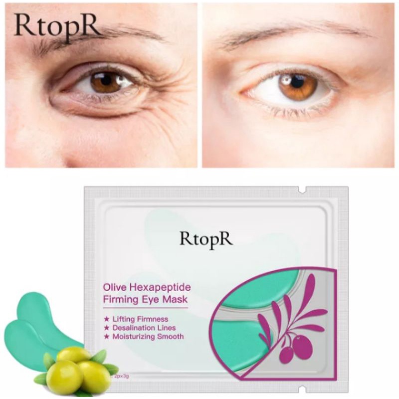 RtopR OLIVE/MANGO VIT C HYDRATING, FIRMING EYE MASK