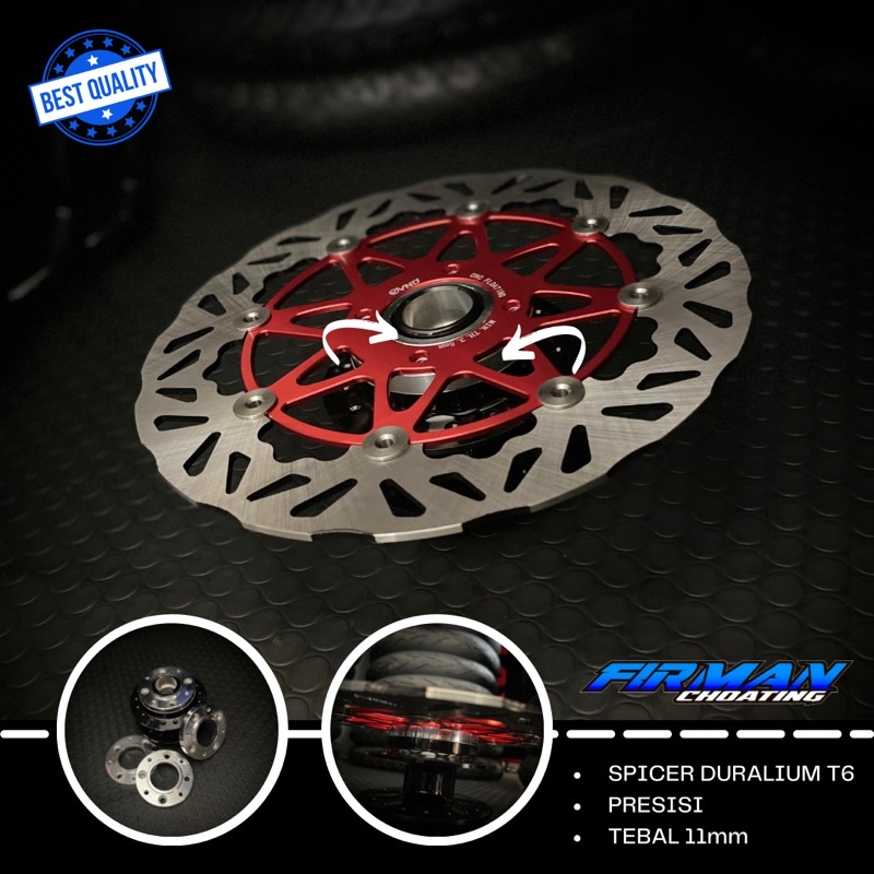 SPICER ADAPTOR / PLENDES PIRINGAN DATAR KE TROMBOL YAMAHA RX KING F1 JUPITER VEGA BAHAN TERBAIK