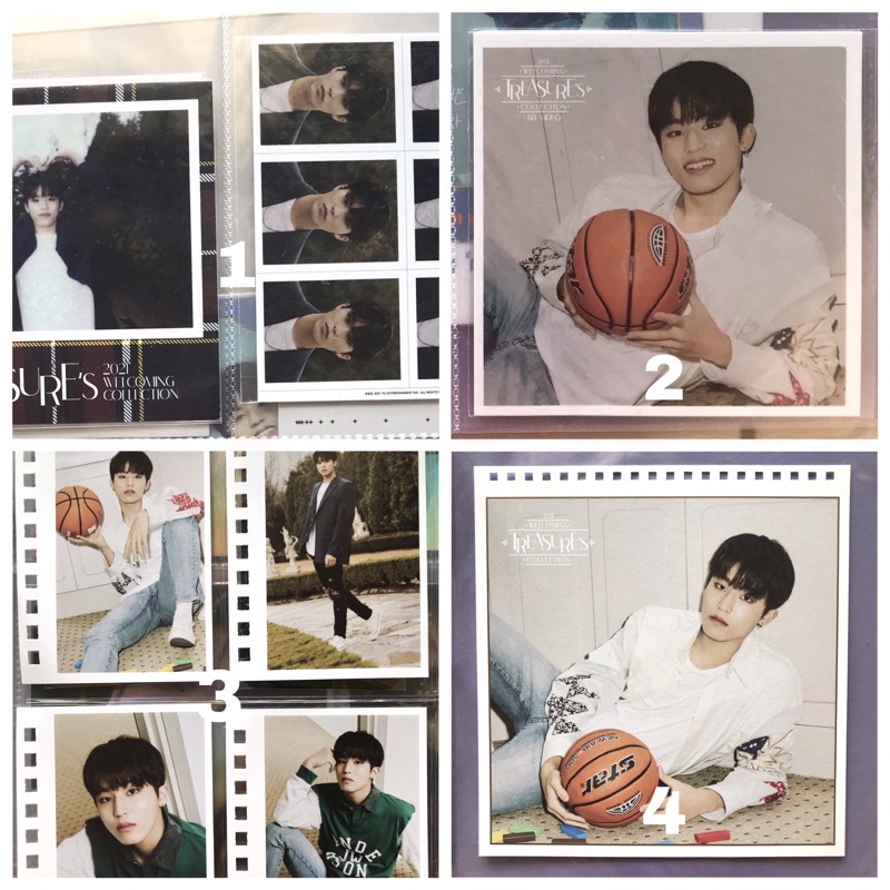 TREASURE OFFICIAL WELCOMING COLLECTION 2021 KIT JEONGWOO SET SHARING
