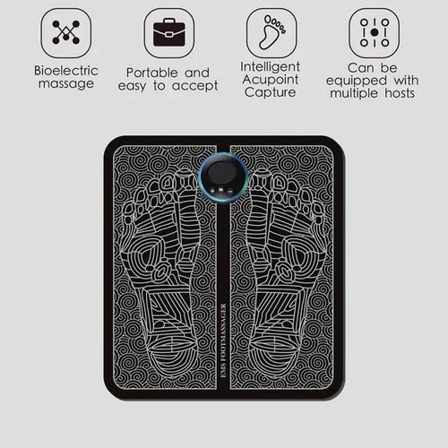 Tikar Pijat Kaki Elektrik Alat Terapi Kaki EMS Foot Massager Pad Alat Pijat Penghilang Kaki Pegal Kesemutan Original Alat Pijat Terapi Tikar Elektrik NO 1 Di Jepang