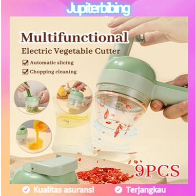 UPHOME Blender Mini Wireless Chopper Multifungsi 4 in1 Alat Pemotong Sayuran Daging Elektrik Genggam USB Charging