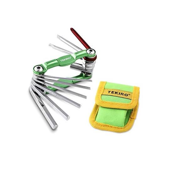 TEKIRO KUNCI SEPEDA SET 10 PCS /KUNCI L SEPEDA