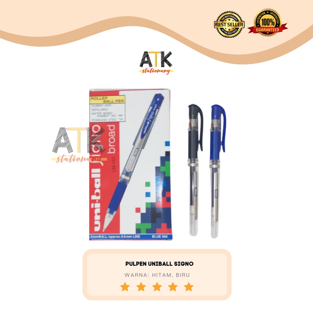 

Pulpen Gel Uniball Signo UM-153