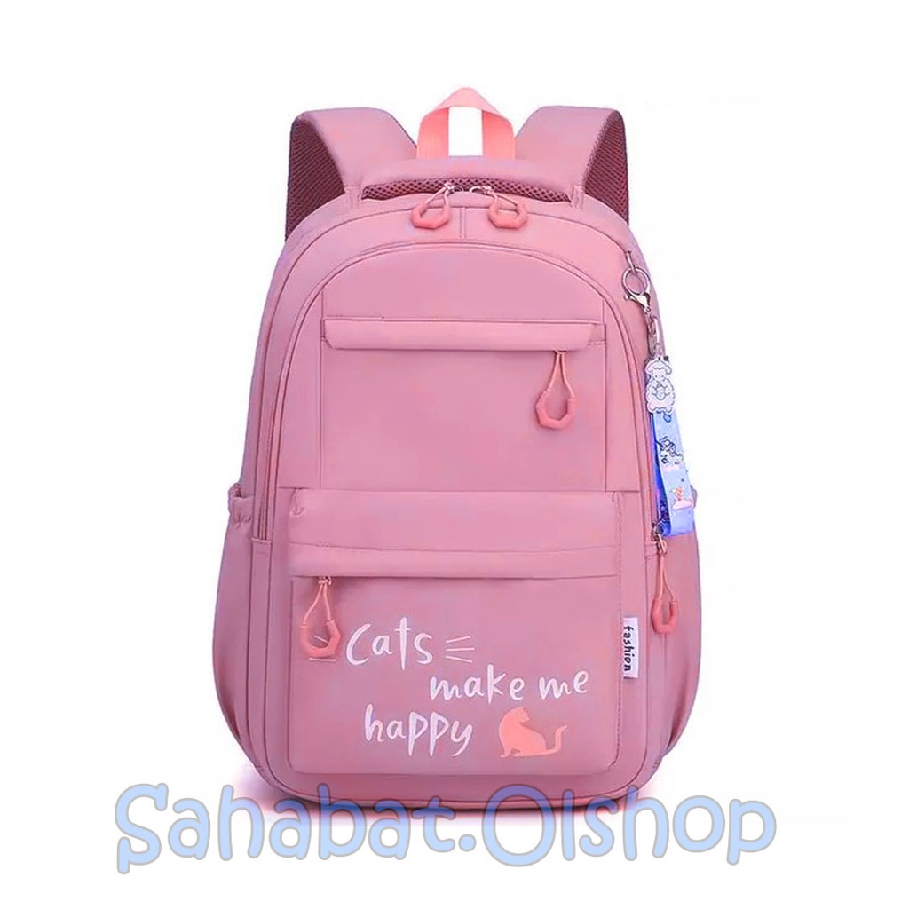 Sahabat Happy Cat Tas Ransel Anak Sekolah SD/SMP/SMA