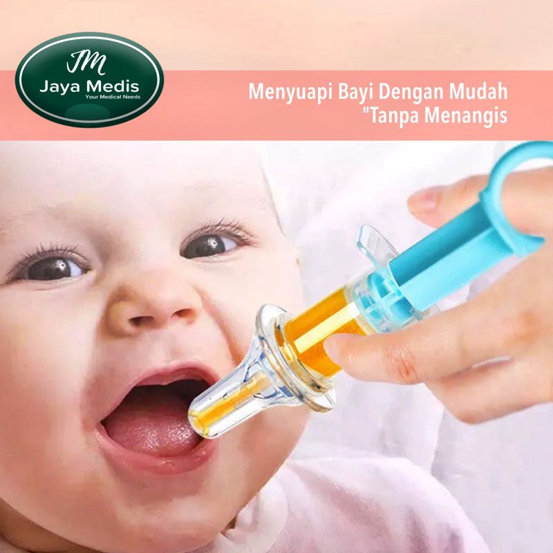 DROPPER OBAT VITAMIN DAN MADU UNTUK BAYI BENTUK DOT