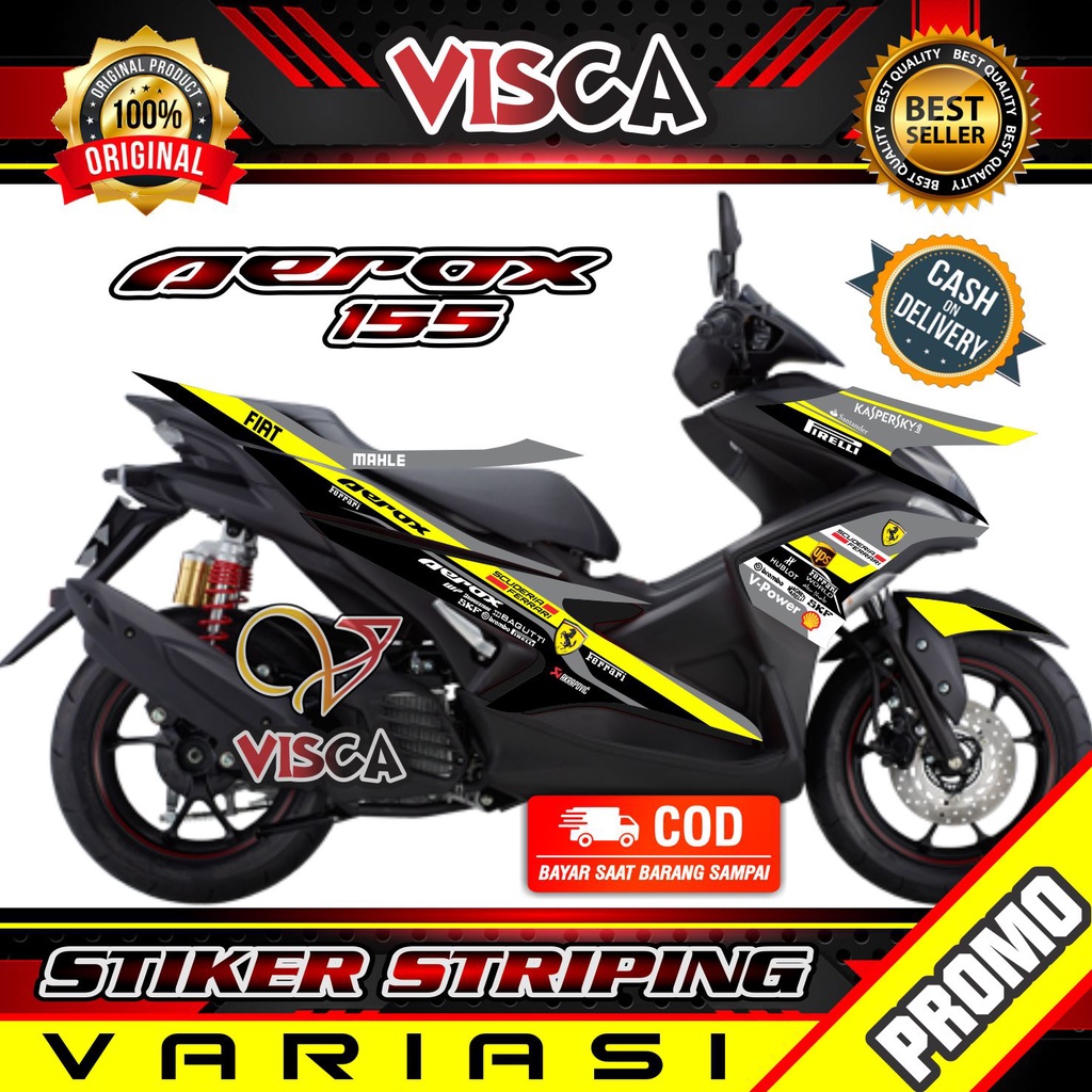 Striping Aerox Old Stiker Aerox 155 Keren Striping Aerox Stiker Motor Aerox 155 Striping Aerox 155 O