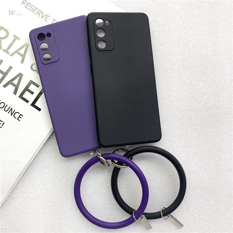 Soft Case Silikon Anti Hilang Untuk Samsung Galaxy S23 S22 S21 S20 S10 S9 S8 Plus S20FE