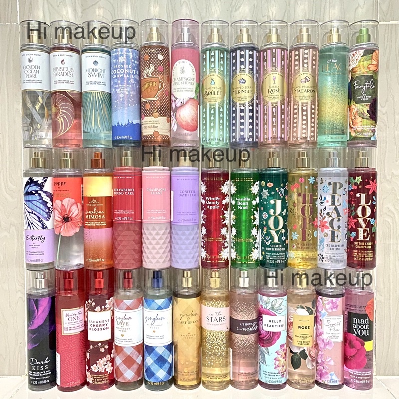 Bath & body works body mist/ BBW body mist (BPOM & ORIGINAL)