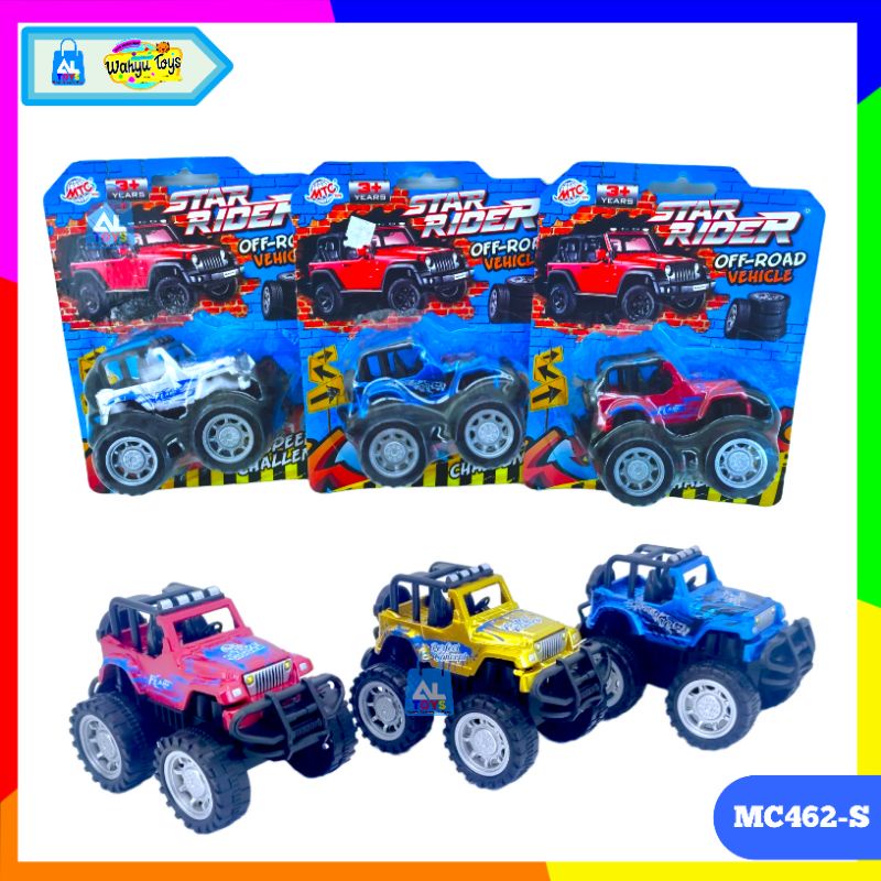 Mobil Jeep Monster Truck Offroad Crawl