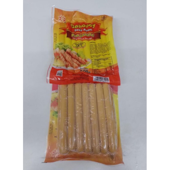 

Sosis Ayam Gebooy Panjang 500gr