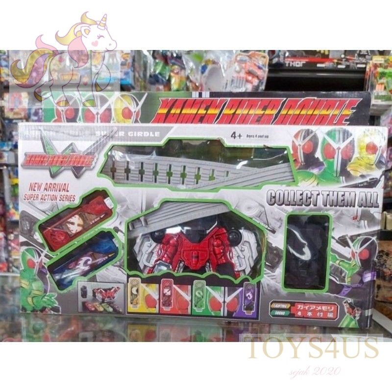 Toys4Us - Mainan DX Belt Driver Kamen Rider Double W No. 901656 SABUK RIDER USB