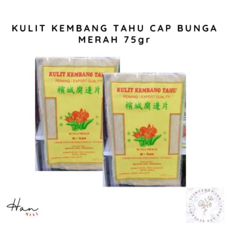 

KULIT KEMBANG TAHU CAP BUNGA MERAH 75gr