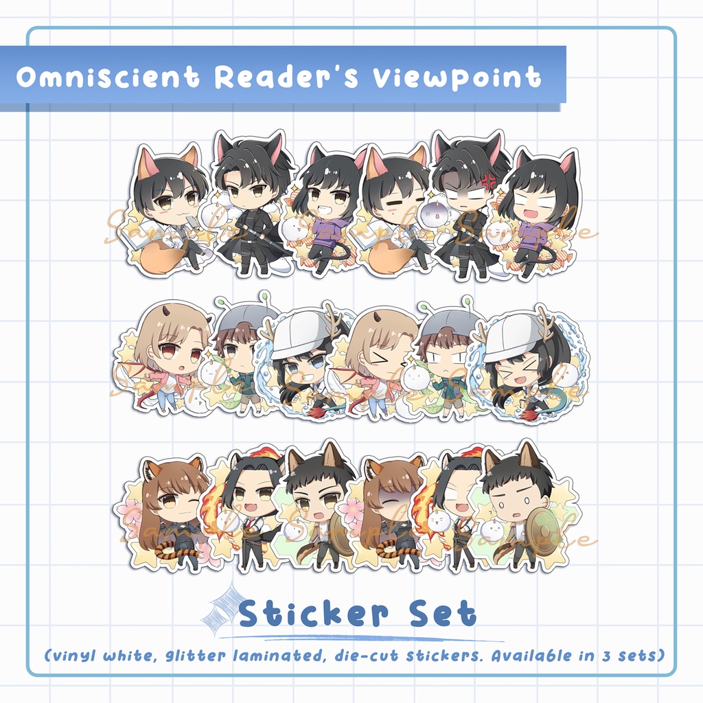Omniscient reader's viewpoint ORV Sticker