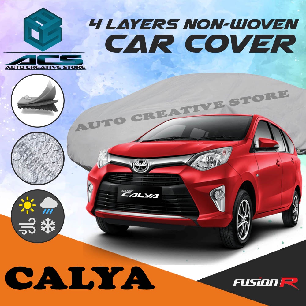Cover Sarung Mobil CALYA / SIGRA 4 Layer FUSION R NOT KRISBOW