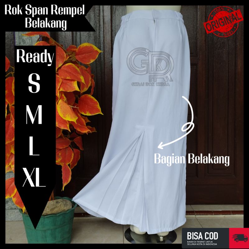Rok Span Rempel Belakang Putih Rok Sekolah Putih Rok Belah Belakang Putih Rok Kerja Wanita Rok Santri Rok Rempel Rok Belah Rok Span A Putih Rok Rempel Putih Rok Rempel Jumbo Rok Kerja Putih Santri Rok Rempel Bawah Rok Rempel Besar Span Rempel Bawah Rok