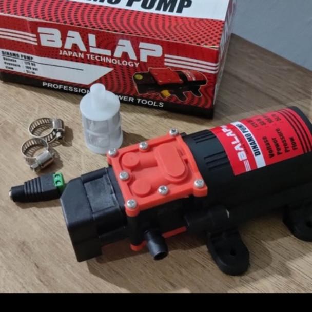 Pompa Pendorong Shower Otomatis DC 12 Volt + Bonus