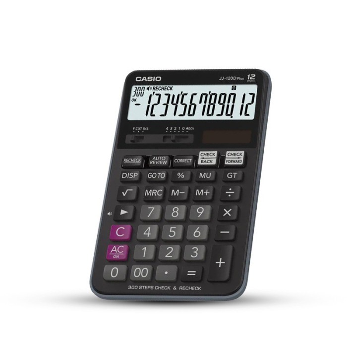 

/////] Casio JJ-120D Plus - Kalkulator Toko / Dagang - Fungsi Cek - 12 Digit