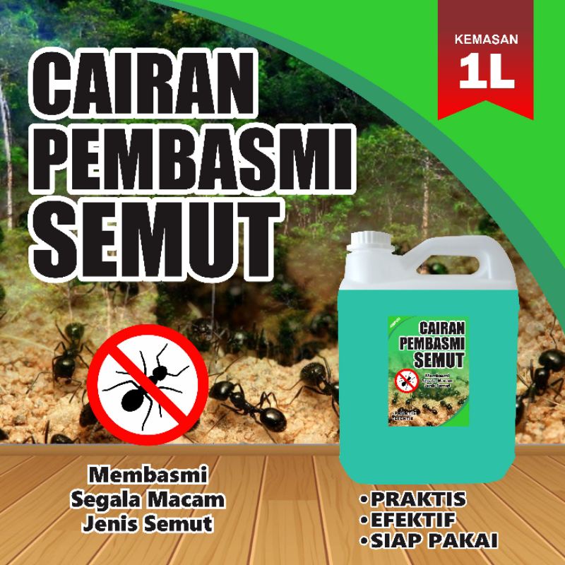 Cairan Pembasmi Semut Ampuh kemasan jurigen 1 liter