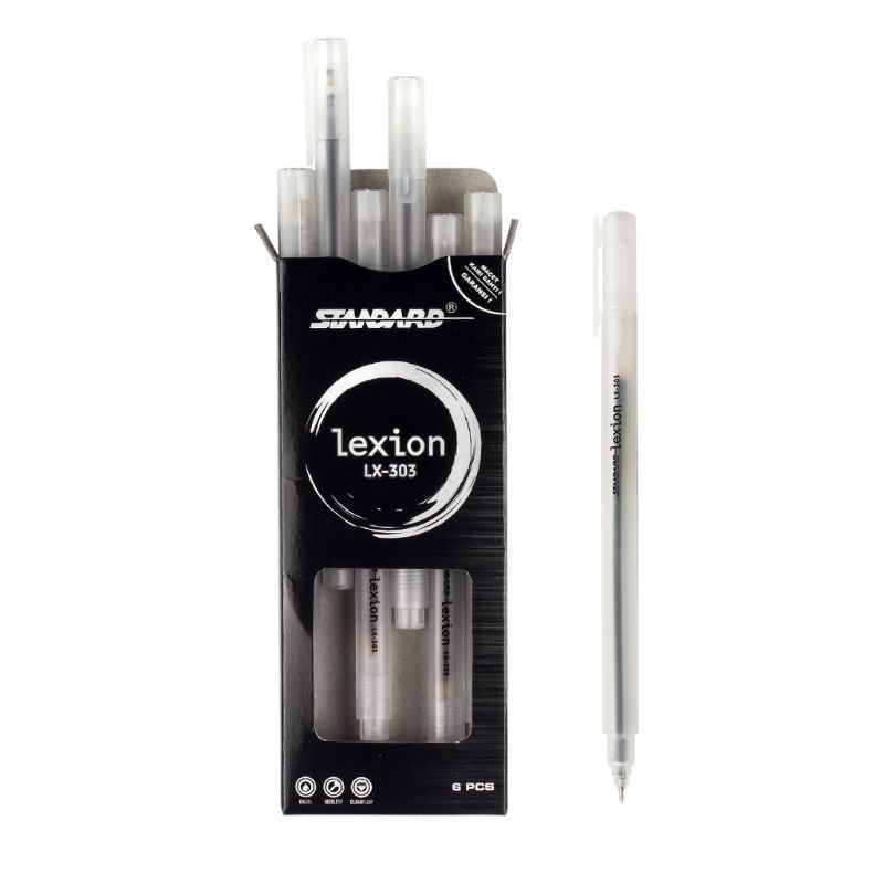 

Pulpen Lexion LX 303 Standard Isi 6 Pcs