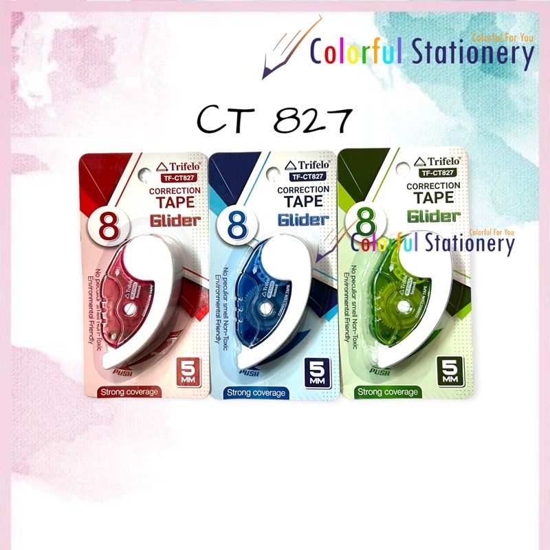 

Correction Tape / Tip X Kertas Trifelo CT 827