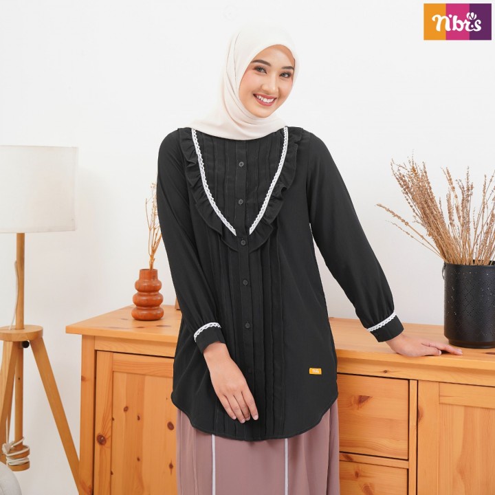 Atasan Nibras Terbaru NA 050 / Fashion Baju Atasan Wanita / Baju Kemeja Wanita