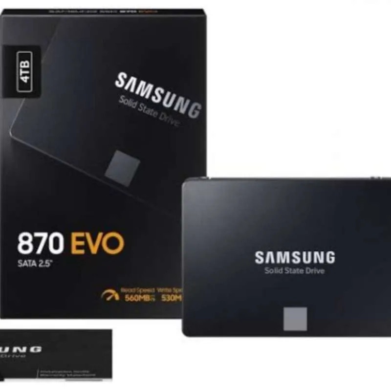 SAMSUNG SSD 870 EVO 4TB 2.5&quot; SATA III 870EVO 4 TB