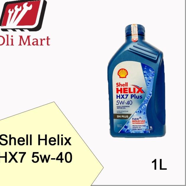 Oli shell helix hx7/oli mesin/oli shell/oli mesin shell