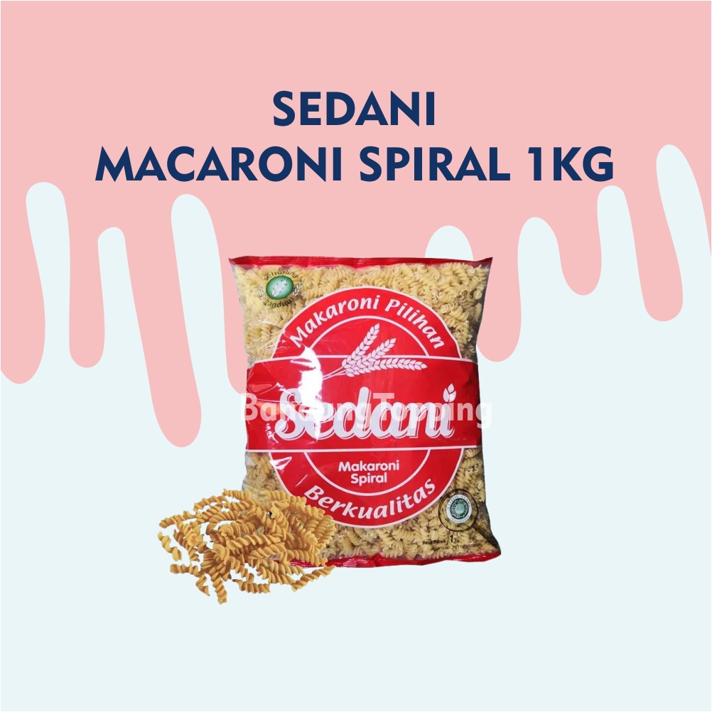 

Makaroni Spiral Sedani 1kg