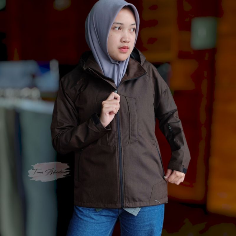 JAKET WANITA ALLUVIA CONSINA JAKET GUNUNG HARIAN