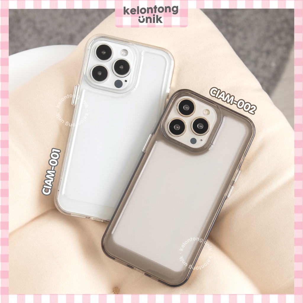 (Seri 1) For iPhone - Space Impact Military Acrylic Case