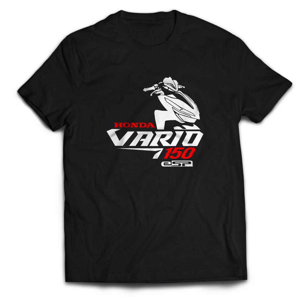 Baju Kaos Pria Motor New Honda Vario 150 ESP 2018 Dewasa Atasan Unisex PakeKaos