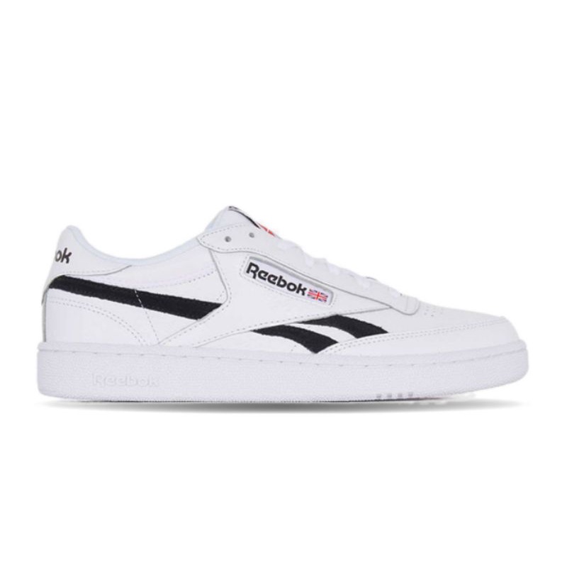 REEBOK CLUB C REVENGE MU MEN'S SNEAKERS SHOES (95% KULIT) WHITE/BLACK