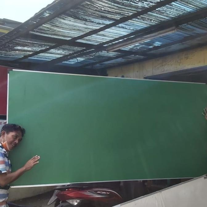 

papan tulis greenboard kapur biasa UK 90x200