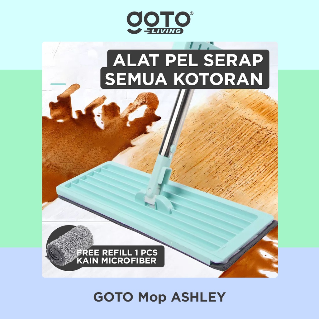 Goto Ashley Alat Pel Ultra Mop Pembersih Lantai Tarik Putar Praktis