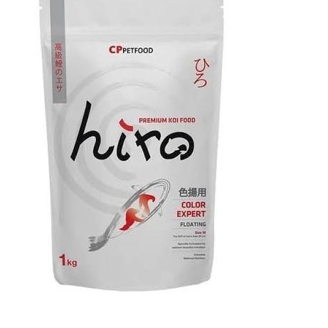 Hiro color expert pakan koi makanan koi size m 5mm 1 kg