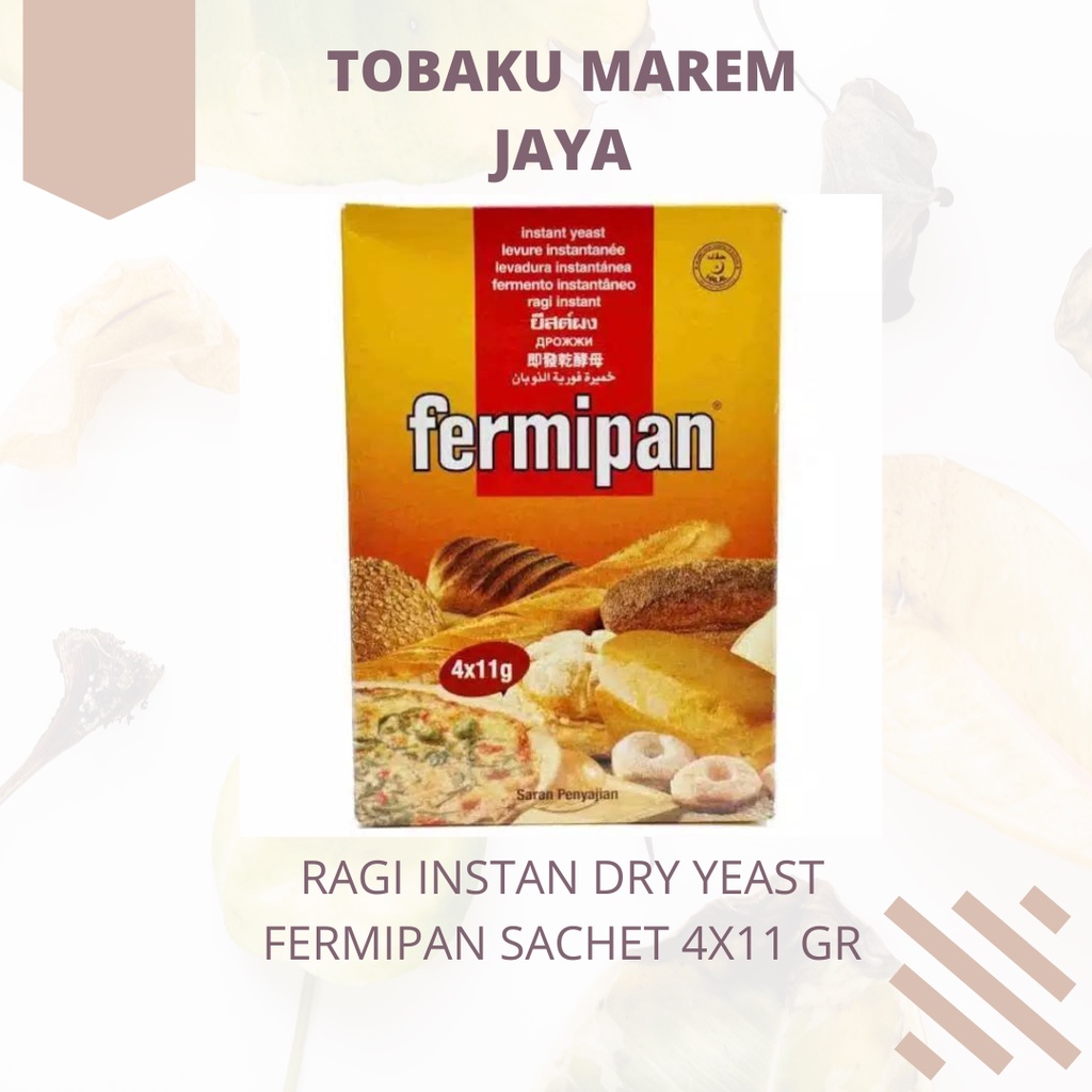 

Ragi Instan Dry Yeast Fermipan Sachet 4x11gr