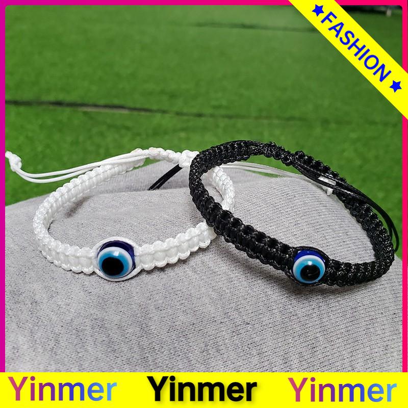 COD✨ Gelang Tali Simple Evil Eye Biru Gelang Merah Keberuntungan-Yinmer