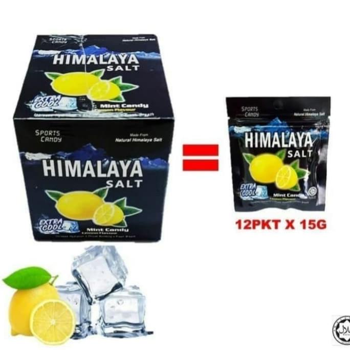 

TERMURAH HIMALAYA SALT MINT LEMON CANDY 12X15GR /PERMEN LUNAK/PERMEN VIRAL/PERMEN MILO/PERMEN YUPI/PERMEN JADUL/PERMEN KARET