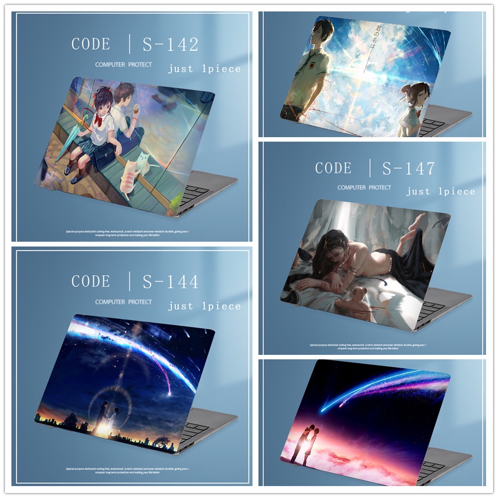 1pc Universal Menyesuaikan Pola COD Skin Stiker Cover Laptop Untuk huawei matebook 14magicbook14 Painting Notebook Stickers