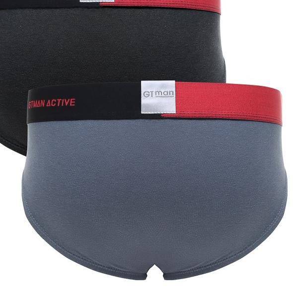 GT MAN - MINI BRIEF - GTKB05 - 2PCS MULTICOLOUR - L