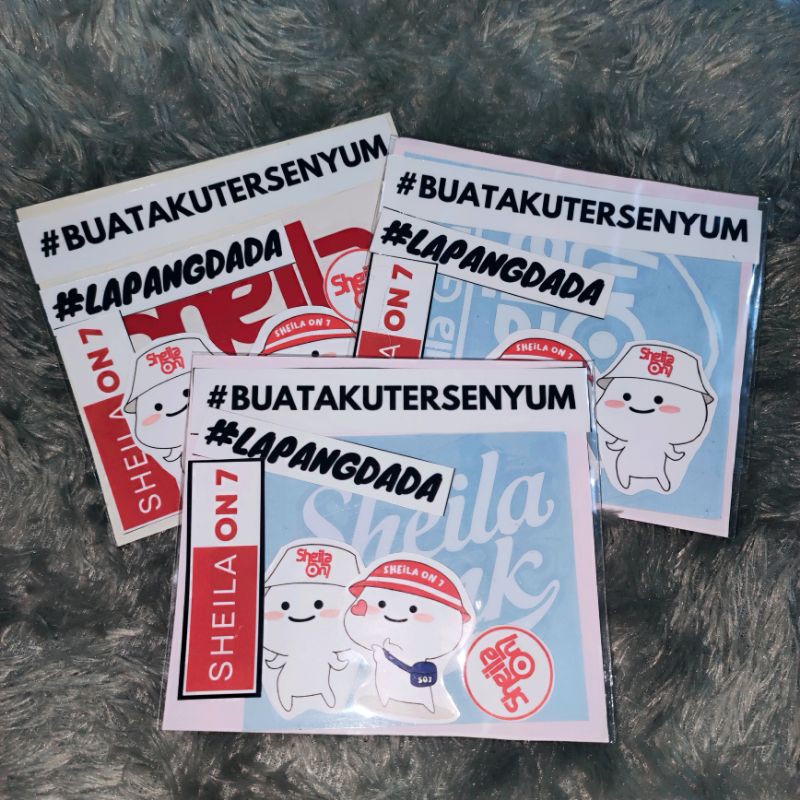Stiker Sheila On 7 & Stiker pentol edisi sheila on 7