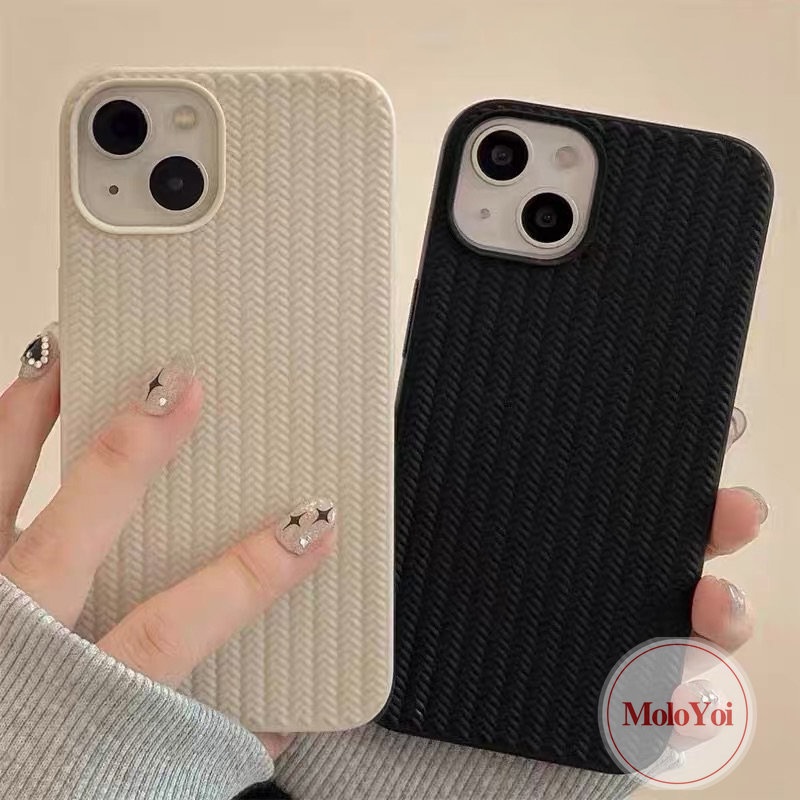 Soft Case Desain Sweater Rajut Untuk iPhone 11 Pro MAX 7 8 Plus 12 13 14 Pro MAX 7 Plus 8 Plus XR X XS MAX SE 2020