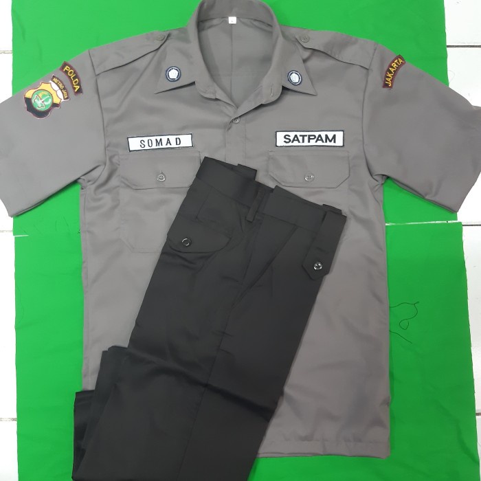 Baju Pdh Coklat Satpam